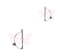 VAN WEZEL 2x Alzacristalli Manuale Anteriore Sinistra Dx per VW Transporter IV