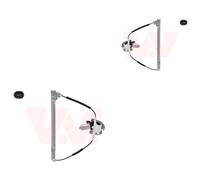 VAN WEZEL 2X Alzavetro Elettrico Anteriore Sinistro Destro Per Renault Megane I