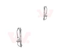 VAN WEZEL 2X Alzavetro Elettrico Posteriore Sinistro Destro Per Opel Meriva