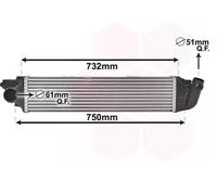 VAN WEZEL 37004622 Intercooler