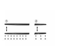 VAN WEZEL 4028428 Modanatura decorativa/protettiva, Portiera