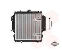 VAN WEZEL 52002003 Radiatore motore per SUZUKI Samurai SUV (SJ) SJ 410