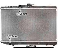 VAN WEZEL 53002227 Radiatore motore per TOYOTA STARLET (EP91)