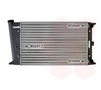 VAN WEZEL 58002004 Radiatore motore per VW GOLF I (17) SCIROCCO (53B)