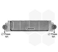 VAN WEZEL 58004233 Intercooler per VW Transporter V Van (7HA, 7HH, 7EA, 7EH)