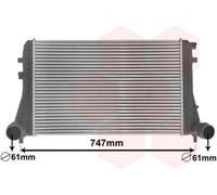 VAN WEZEL 58004306 Intercooler per VW GOLF VI (5K1) TIGUAN (5N) TOURAN (1T3)
