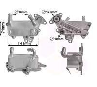 VAN WEZEL 58013705 Radiatore olio, Cambio automatico