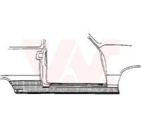 VAN WEZEL 5824102 Sottoporta per VW Polo Schrägheck (6N1) POLO (6N2)