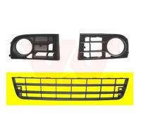 Griglia paraurti anteriore nero 5894599 VAN WEZEL per VW GOLF V