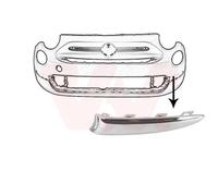 VAN WEZEL Apertura Paraurti Anteriore Sinistra Cromo per Fiat 500 312_312