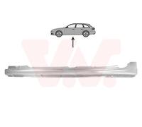 VAN WEZEL Battitacco Gonna SX Adatto A per Audi A4 Avant 8K5 B8 8K2 8KH