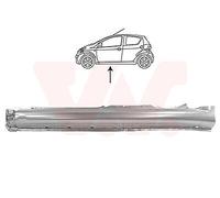 VAN WEZEL Battitacco Gonna SX Adatto A per Toyota Aygo WNB1 KGB1