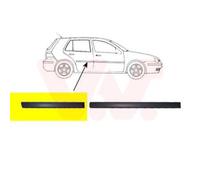 VAN WEZEL Cer Listello di Protezione Portiera Posteriore Destra per VW Golf IV