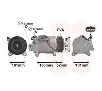 VAN WEZEL Compressore Climatizzatore Per BMW X3 F25 2 Active Tourer F45 F11 MINI