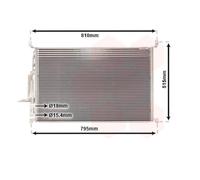 VAN WEZEL 03005301 Condensatore climatizzatore