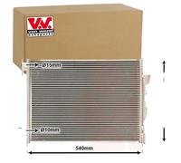 VAN WEZEL 43015701 Condensatore climatizzatore