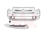 VAN WEZEL Copertura Paraurti Anteriore Destro Cromata Per Fiat 500 312_ 312