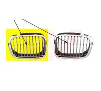 VAN WEZEL Griglia Anteriore Destra Per BMW 3er Compact E46 Nera