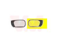 VAN WEZEL Griglia Anteriore Sinistra Per BMW 3 Serie Touring E46 Nera Con