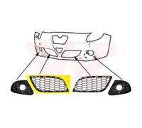 VAN WEZEL 0113596 Griglia paraurti