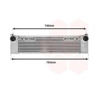 Van Wezel Intercooler Per Mercedes Viano Vito