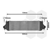 VAN WEZEL 52004134 Intercooler