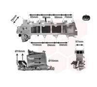 VAN WEZEL 58004376 Intercooler per VW Golf VII Schrägheck (5G1, BQ1, BE1, BE2)
