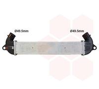 VAN WEZEL Intercooler Raffreddato ad Aria Alluminio per Fiat Doblo Cargo