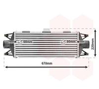 VAN WEZEL 28004045 Intercooler