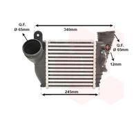 VAN WEZEL 03004354 Intercooler