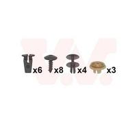 VAN WEZEL Kit montaggio Parafango 5827796 Anteriore Sx Anteriore Dx
