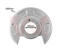 VAN WEZEL 8314374 Lamiera paraspruzzi disco freno