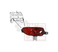 VAN WEZEL Luce Di Nebbia Posteriore Sinistra Adatta Per Opel Corsa C F08 F68