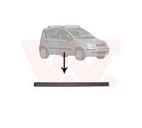 VAN WEZEL Modanatura decorativa / protettiva Portiera anteriore Dx grigio