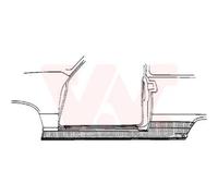 VAN WEZEL Pannello Di Accesso Laterale Sinistro Adatto Per VW Polo 6N2 6N1
