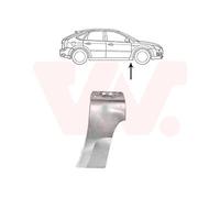 VAN WEZEL Paraurti Anteriore Destro Inferiore Per Ford Focus II DA_ HCP DP