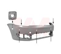 VAN WEZEL Paraurti Anteriore per VW Touran 1T3 1.4 TSI 1.2 1T1