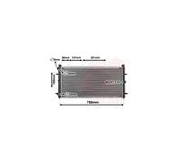 VAN WEZEL 58002114 Radiatore, Raffreddamento motore