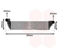 VAN WEZEL 43004397 Intercooler