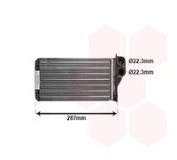 VAN WEZEL Scambiatore Di Calore Interno Per Citroën C2 C3 I 09006232