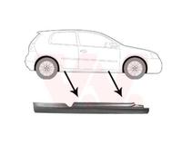 VAN WEZEL Soglia Di Accesso Destro Compatibile Per VW Golf V 1K1