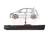 VAN WEZEL Sottoporta Battitacco SX Adatto A per Citroën C3 I FC _ FN_