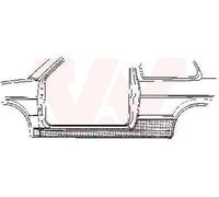 VAN WEZEL Sottoscocca Destro Adatto Per VW Golf II 19E 1G1 Jetta 1G2 165