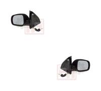 VAN WEZEL Specchietto Laterale Set Sinistra Destra per VW Lupo 6X1 6E1 Arosa 6H