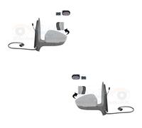 VAN WEZEL Specchietto Laterale Set SX Dx Con Lampeggiante per Sedile Mii KF1 VW
