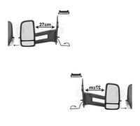 VAN WEZEL Specchio Esterno Sinistro Destro Con Indicatori Per VW Crafter 30-50