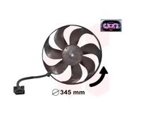 VAN WEZEL Ventola Motore Raffreddamento per VW Golf IV Polo 5888744