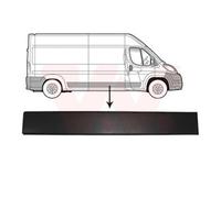 VAN WEZEL Zier Schutzleiste Porta Destra Per Fiat Ducato Kasten 250_ 290_ 250