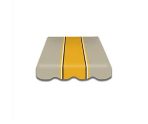 Vana Deutschland GmbH SPD025 - Tessuto di ricambio per tende da sole con volant, 4 m x 3 m