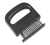 Vanage attesa - strumento in acciaio inossidabile 12,5x11cm, 48-ago, penetrazione rapida della marinata | Polinatore ergonomico con design facile, strumento di carne per pollo, manzo